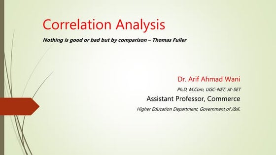 Correlation ppt... | PPTX | Physics | Science