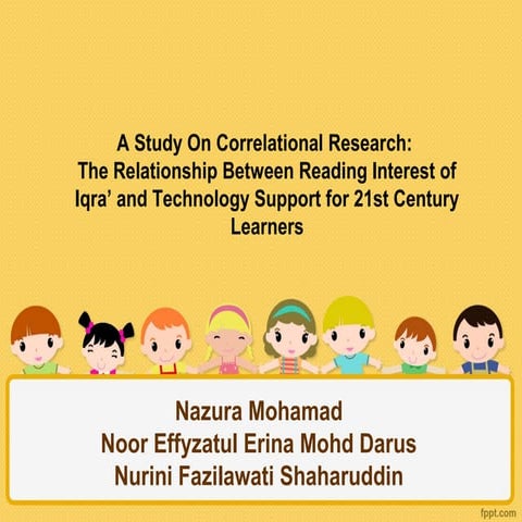 Correlation case study