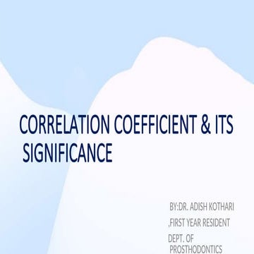 Coefficient of correlation...ppt