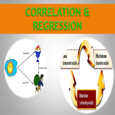 Correlation &amp;regression