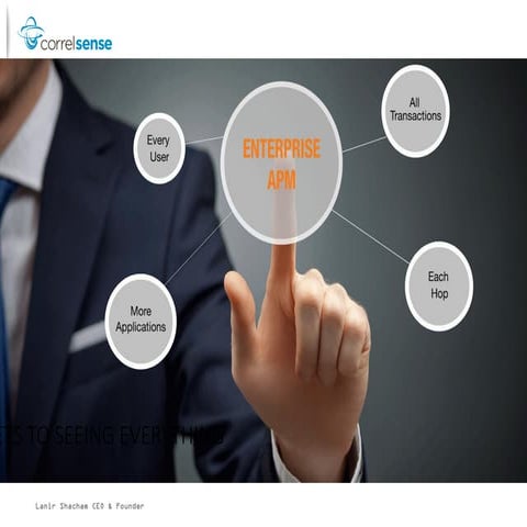 Secrets to Seeing it All; Enterpise Application Performance Management 