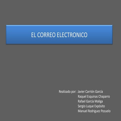 Correo electronico 2