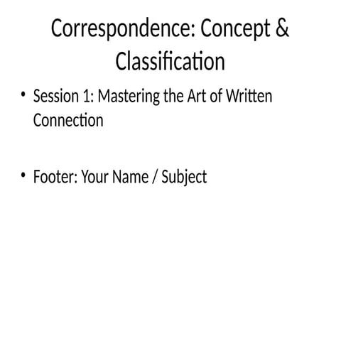 Correspondence_Concept_and_Classification.pptx