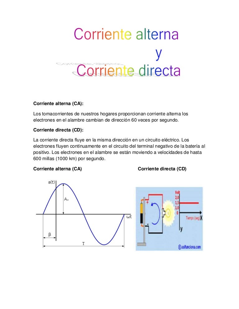 Corriente alterna