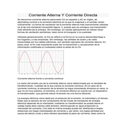 CORRIENTE DIRECTA | DOCX