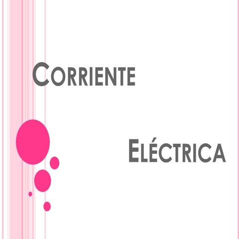 Corriente electrica