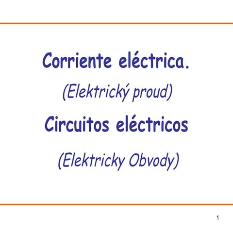Corriente electrica