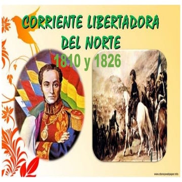 Corriente libertador del norte | PPTX