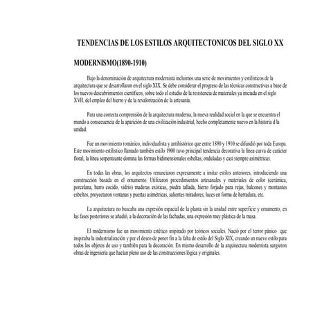 CORRIENTES ARQUITECTONICAS que te ayudan a comprender la historia.pdf