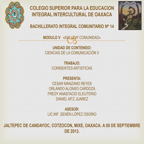 Corrientes artisticas (2)