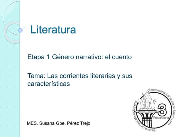 Corrientes literarias