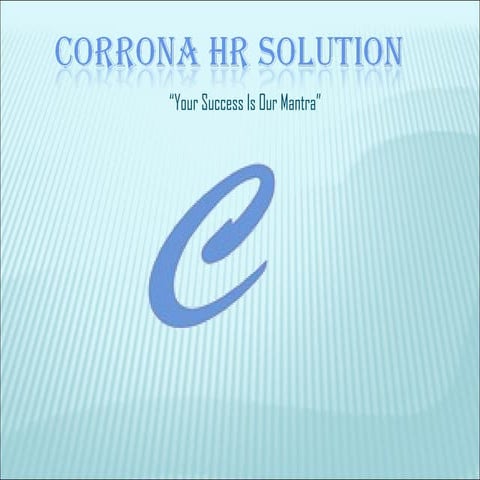 Corrona hr solution .