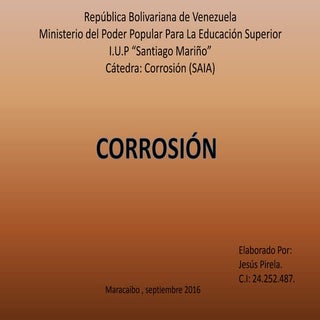 Corrosión (exposición) (3)