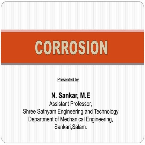 Corrosion