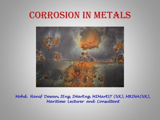 Anodic protection for corrosion prevention | PDF