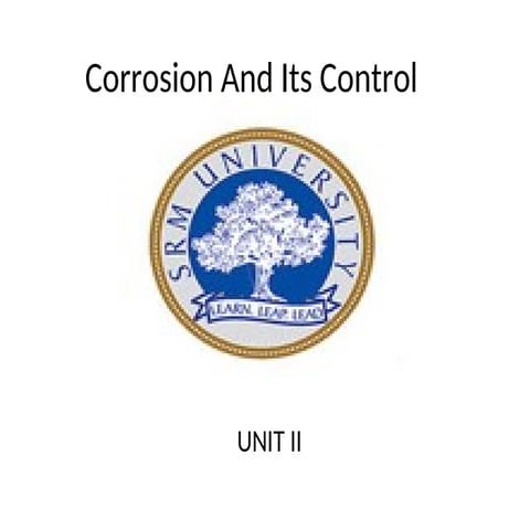 presentatio on corrosion & its control.ppt