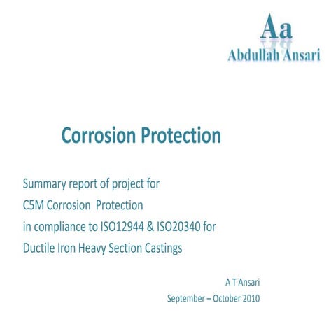 Corrosion protection