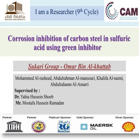 Corrosion Inhibition of Carbon Steel in Sulfuric Acid Solutions Using Triazol...