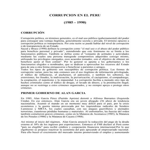 Corrupción Alan García, tren eléctrico, dolar MUC