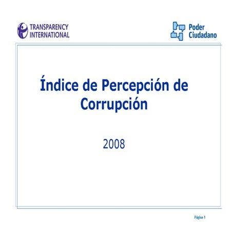 Corrupcion Transparencia
