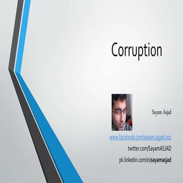 Corruption