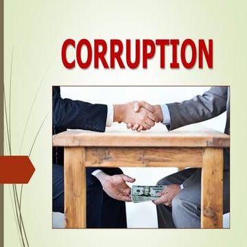 Corruption