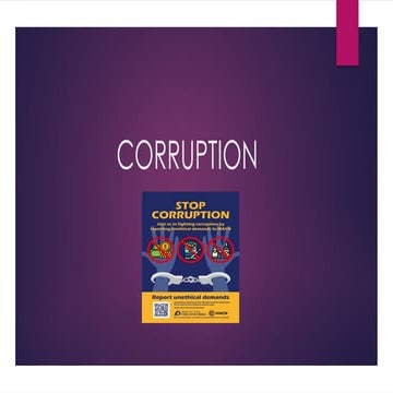 Say No To Corruption | DOC