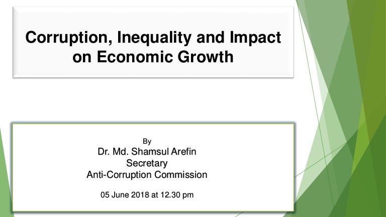 Corruption And Economy For Ndc Course For 30 04 18