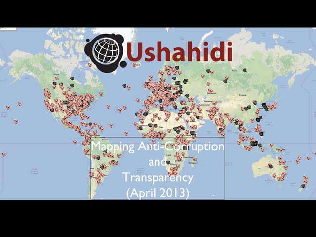 Anti-Corruption Mapping (April 2013, part 1)