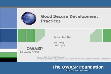 OWASP Secure Coding
