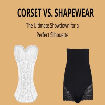 Corset Vs Shapewear The Ultimate Showdown for a Perfect Silhoutte