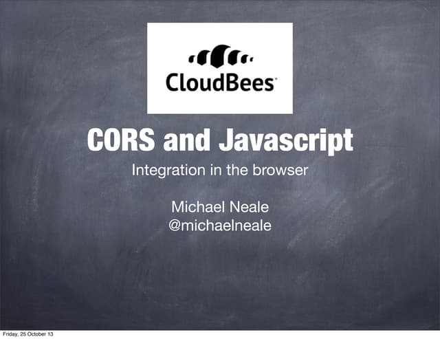 Cross site calls with javascript - the right way with CORS