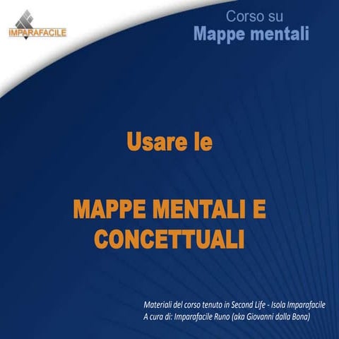 Mappe mentali e concettuali