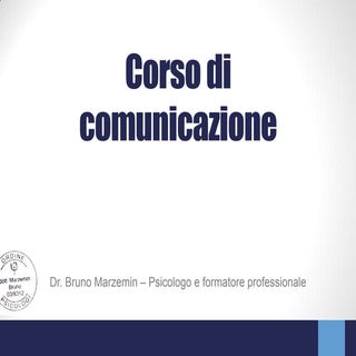 Corso comunicazione 2013   completo