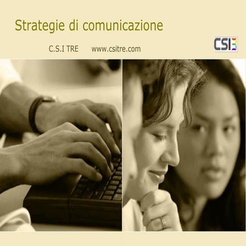 Corso comunicazione interna ed esterna