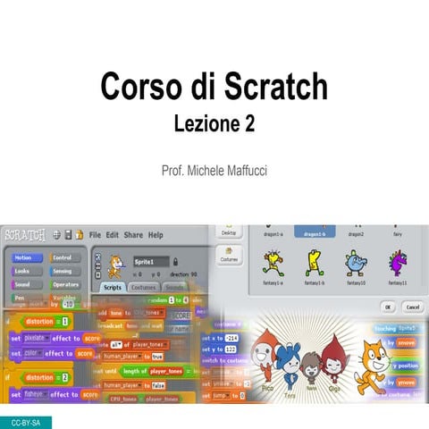 Corso di scratch - lezione 2