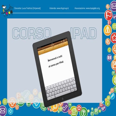 Corso per ipad   1 lezione