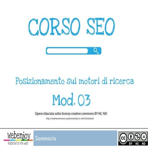 Corso seo 3