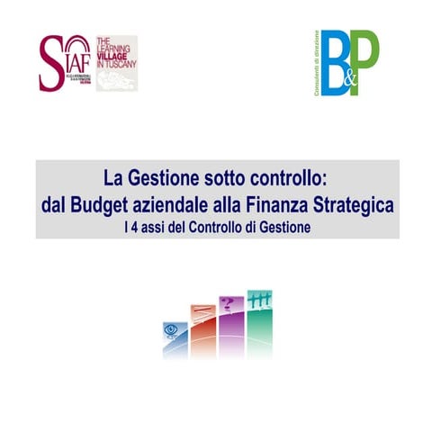 La pianificazione finanziaria | PPTX
