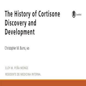 Historia del Corticoide - Medicina Interna.pptx