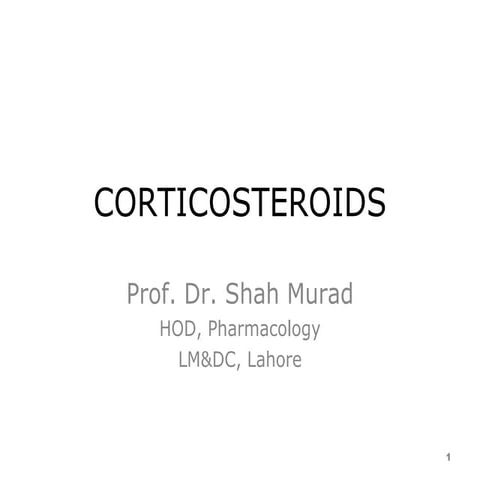 Corticosteroids