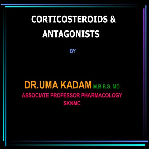 Corticosteroids(2&3)