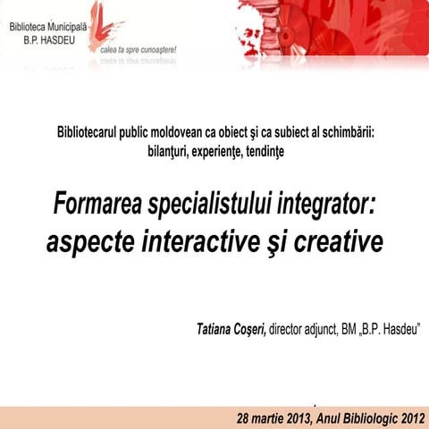 Coseri.anul bibliologic 2