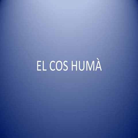 Cos humà