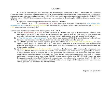 Cosip | PDF