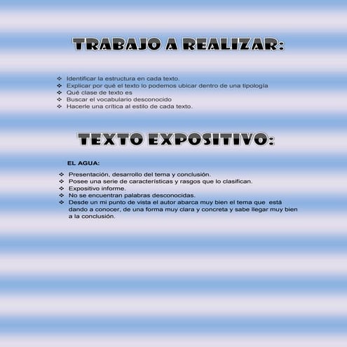 estudio de los textos