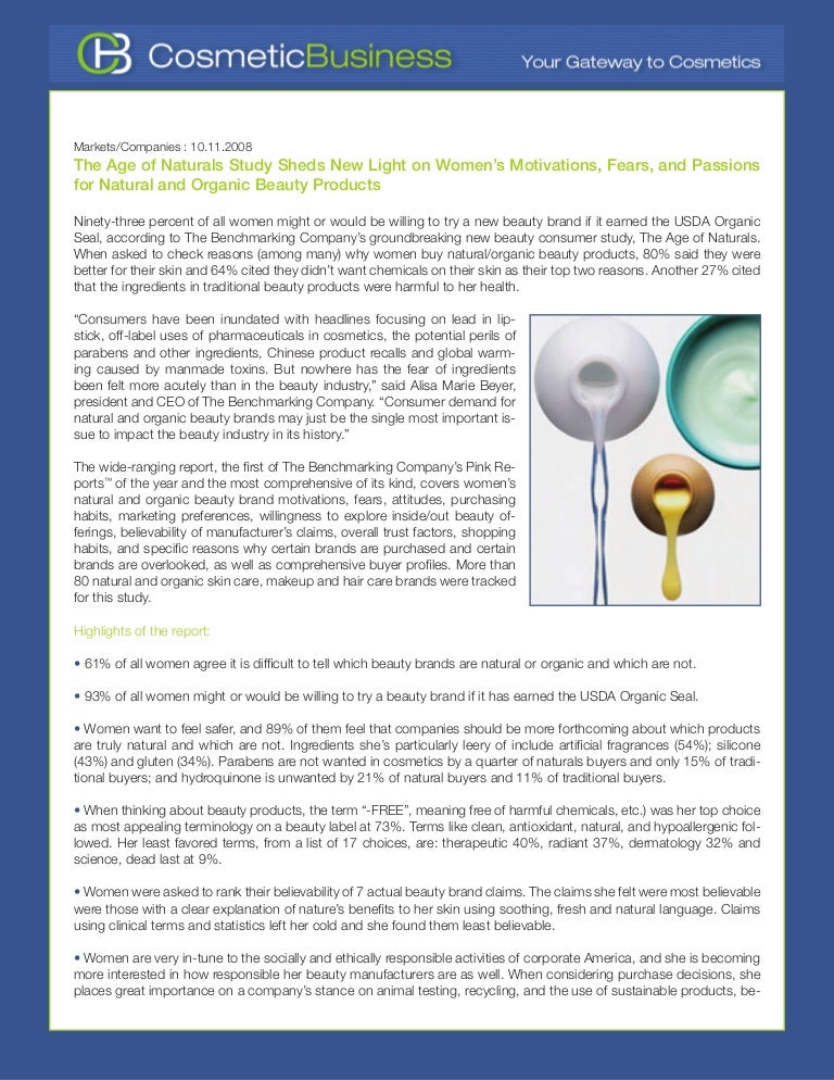 Cosmetic Business 101108