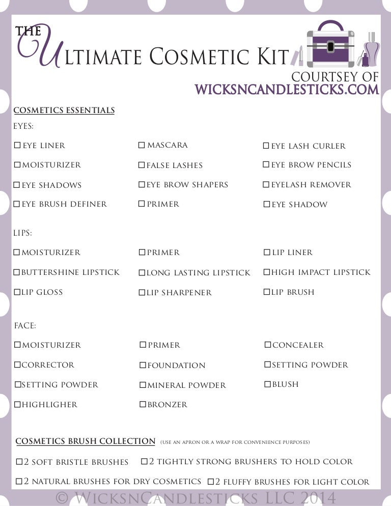 The Ultimate Cosmetic Kit
