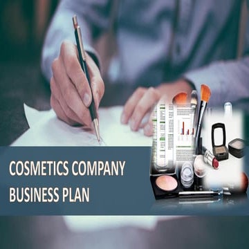 Cosmetics business plan 