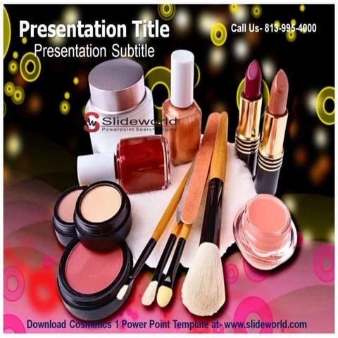 Cosmetics Powerpoint Template | PPTX